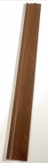 Grosfillex Zusatzlamelle (76302052) für Falttür Axia, Volllamelle, teakfarben, BxH 14,5x205 cm