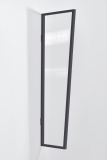 Seitenblende Gutta B2 klar 175 (7220204) anthrazit, 175 x 60 x 45 cm