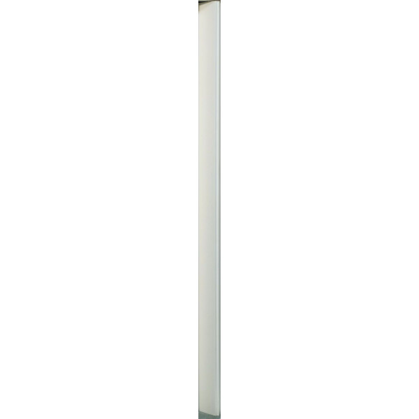 MARLEY Zusatzlamelle für Falttür Eurostar, Volllamelle, weiß, BxH 12x205 cm