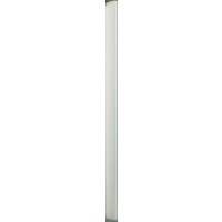 MARLEY Zusatzlamelle für Falttür Eurostar, Volllamelle, weiß, BxH 12x205 cm